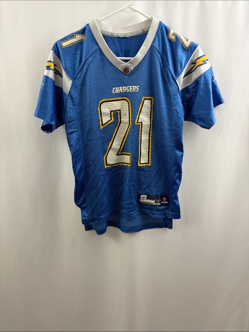 Ladanian Tomlinson San Diego Chargers Football Jersey Sz Medium Youth Reebok NFL